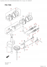 116A - Crankshaft (116A - )