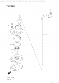 160B - Water Pump (L-Transom) (160B -   (L-Transom))