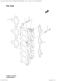 122A  -  Intake  Manifold (122A - �������� ���������)