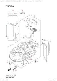 136A  -  Ring  Gear  Cover (136A - ������ ��������� ��������)