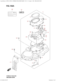 136A  -  Ring  Gear  Cover (136A - ������ ��������� ��������)