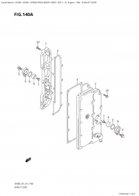 140A - Exhaust Cover (140A -   )