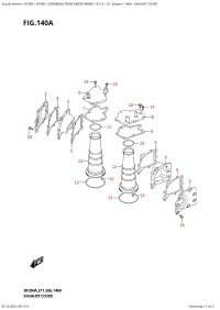 140A  -  Exhaust  Cover (140A - ����� ��������� �����)
