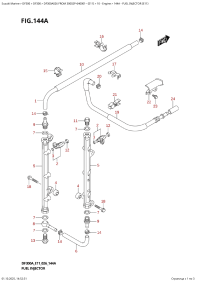144A  -  Fuel  Injector  (E11) (144A - ��������� �������� (E11))