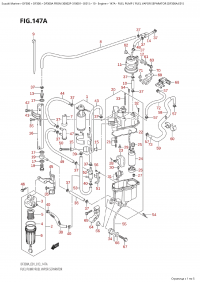 147A - Fuel Pump / Fuel  Vapor Separator (Df300A:e01) (147A -   /    (Df300A: e01))