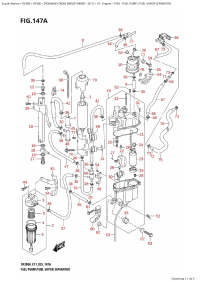 147A - Fuel Pump  /  Fuel Vapor Separator (147A -   /   )