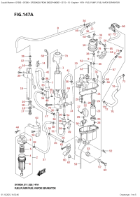 147A  -  Fuel  Pump  /  Fuel  Vapor  Separator (147A - ��������� ����� / ���������� ����� �������)