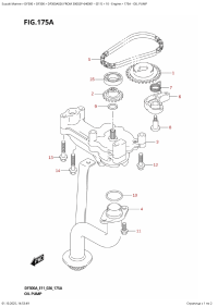 175A  -  Oil  Pump (175A - �������� �����)