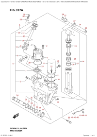 337A  -  Trim  Cylinder  (X-Transom,Xx-Transom) (337A - ������� ����� (X-Transom, Xx-Transom))