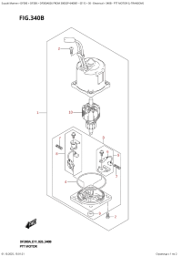 340B  -  Ptt  Motor  (L-Transom) (340B - ��������� ������������ (L-Transom))