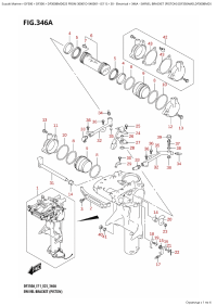 346A - Swivel  Bracket (Piston) (Df350Amd,Df300Bmd) (346A -   () (Df350Amd, Df300Bmd))
