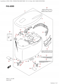 420D - Engine Cover (Df300A) (420D -   () (Df300A))