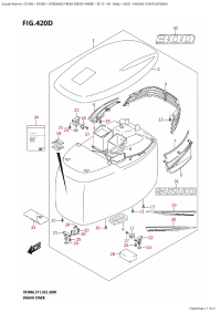 420D - Engine Cover (Df300A) (420D -   () (Df300A))