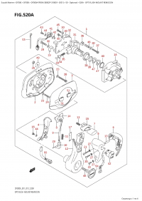 520A - Opt:flush Mount Remocon (520A - :   Remocon)