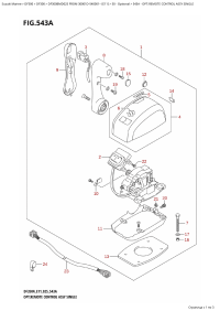 543A - Opt:remote Control  Assy  Single (543A -    , )