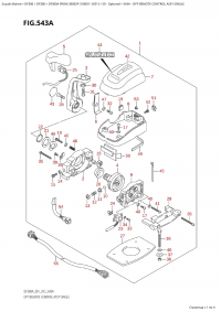 543A - Opt:remote Control Assy Single (543A -    , )