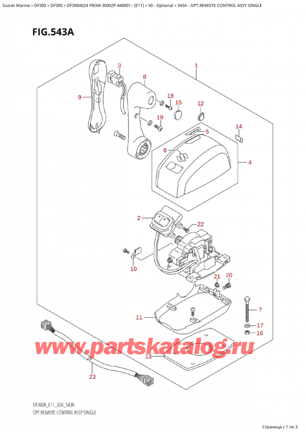  ,   ,  Suzuki DF300A TX-TXX FROM 30002P-440001~ (E11 024)  2024 ,    , 