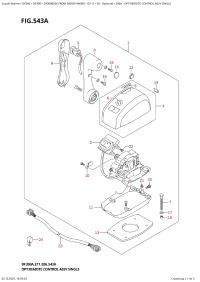 543A  -  Opt:remote  Control  Assy  Single (543A - ������������� ���������� � �����, ���������)