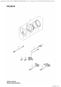 601A - Opt:multi  Function  Gauge  (1)  (E11,E01) (601A - : multi Function Gauge (1) (E11, E01))
