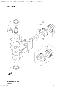 116A  -  Crankshaft (116A - )