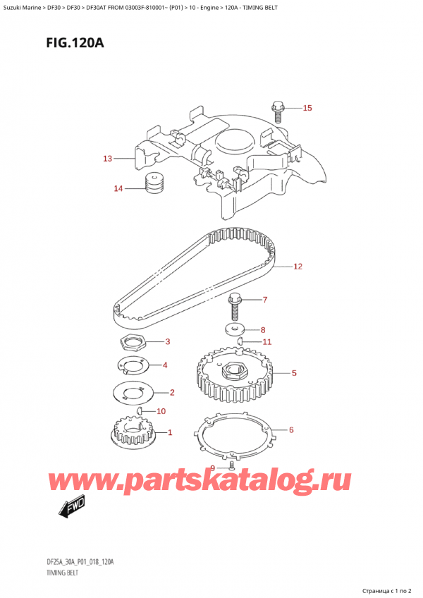  , , SUZUKI Suzuki DF30A TS / TL FROM 03003F-810001~  (P01) - 2018,  