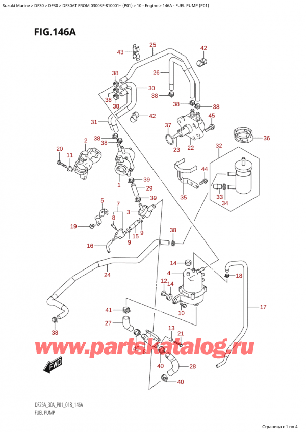 ,   , Suzuki Suzuki DF30A TS / TL FROM 03003F-810001~  (P01) - 2018,   (P01)