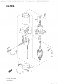 301B - Starting Motor (Df25At,Df30At) (301B -   (Df25At, Df30At))