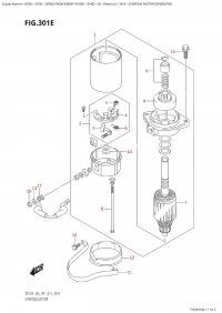 301E - Starting Motor (Df30A:p40) (301E -   (Df30A: p40))