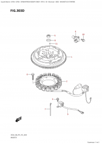 303D - Magneto (E-Starter) (303D -  (  ))