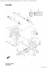 335C - Clamp Bracket (Df30A) (335C -   (Df30A))