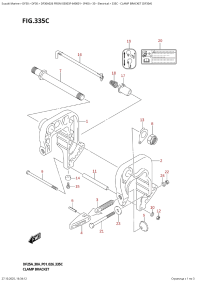 335C  -  Clamp  Bracket  (Df30A) (335C -   (Df30A))