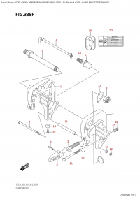 335F - Clamp Bracket (Df30Ar:p01) (335F -   (Df30Ar: p01))