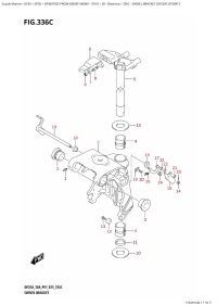 336C - Swivel Bracket (Df25At,Df30At) (336C -   (Df25At, Df30At))