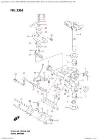 336E  -  Swivel  Bracket  (Df30A) (336E -   (Df30A))