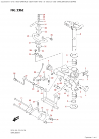 336E - Swivel Bracket (Df30A:p40) (336E -   (Df30A: p40))