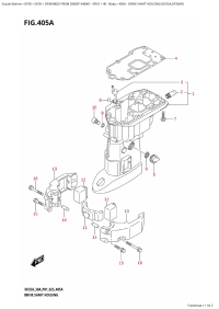 405A - Drive Shaft Housing (Df25A,Df30Ar) (405A -    (Df25A, Df30Ar))