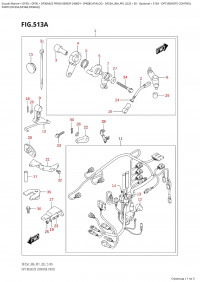 513A - Opt:remote Control Parts  (Df25A,Df30A,Df30Aq) (513A - :     (Df25A, Df30A, Df30Aq))