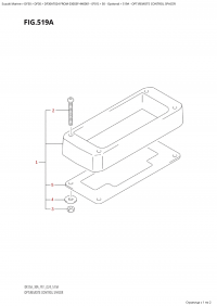 519A - Opt:remote Control Spacer (519A - :   )