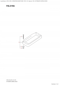 519A - Opt:remote Control Spacer (519A - :   )