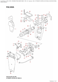 545A  -  Opt:remote  Control  Assy  Single  (2) (Df25At,Df30Ar, (545A -    ,  (2) (Df25At, Df30Ar,)