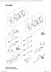 600B  -  Opt:multi  Function  Gauge  (Df30A) (600B - : multi Function Gauge (Df30A))