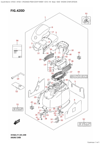 420D - Engine Cover (Df325A) (420D -   () (Df325A))