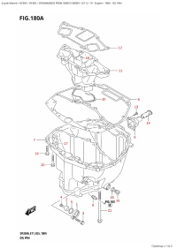 180A - Oil Pan (180A -  )