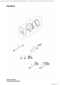 601A - Opt:multi  Function  Gauge  (1)  (E11,E01) (601A - : multi Function Gauge (1) (E11, E01))