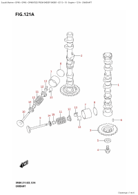 121A - Camshaft (121A -  )