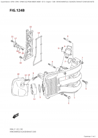124B  -  Intake Manifold / Silencer  /  Exhaust  Cover (See  Note) (124B -   /  /    (See Note))