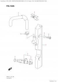 144A - Fuel Injector (E01,E03,E11,E34) (144A -   (E01, E03, E11, E34))