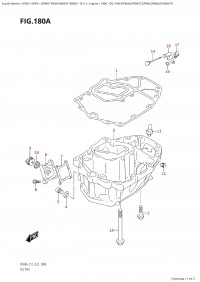 180A  -  Oil  Pan (Df40A,Df40Ast,Df50A,Df60A,Df40Asvt) (180A -   (Df40A, Df40Ast, Df50A, Df60A, Df40Asvt))