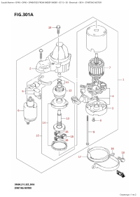 301A - Starting Motor (301A -  )