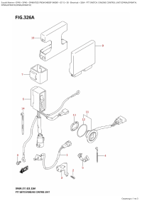 326A  -  Ptt  Switch  /  Engine  Control  Unit  (Df40A,Df40Ath, (326A -   /    (Df40A, Df40Ath,)